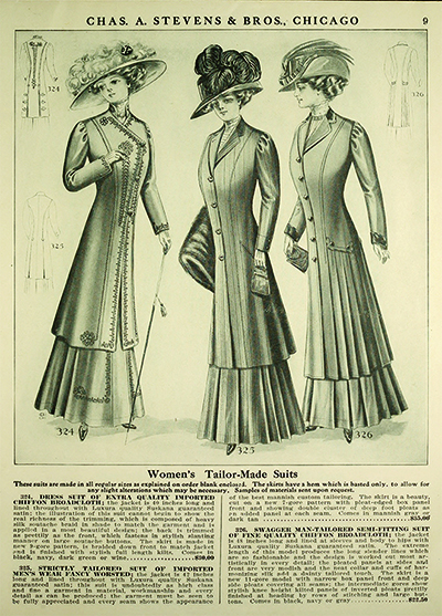 Edwardian Era Clothing: Edwardian Era Ladies' Undergarments - 1902 Chas. A.  Stevens and Bros. Catalog